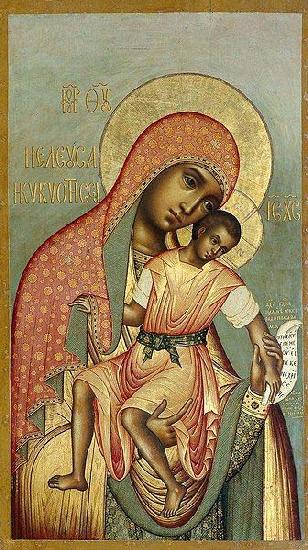 Simon Ushakov Our Lady of Eleus, Germany oil painting art